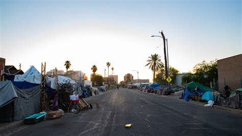 Phoenix plans to clear downtown homeless encampment after .